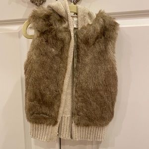 Girl’s Fur Vest